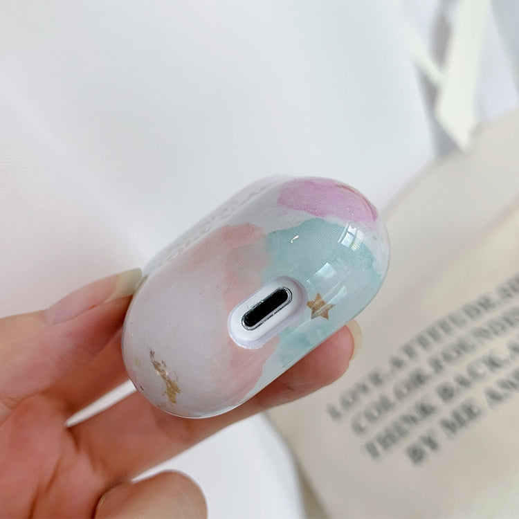 Wireless Earphones Shockproof Oil Paint Silicone Protective Case for Apple AirPods 1 / 2
