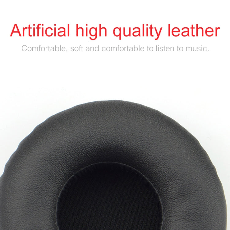 For JBL Synchros S400BT Headphones Imitation Leather + Memory Foam Soft Earphone Protective Cover Earmuffs, One Pair