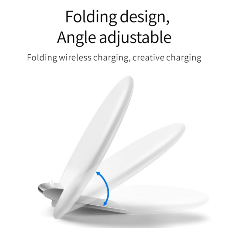 GY-Z6 QI 10W Folding Wireless Fast Charger with Mobile Phone Holder Function