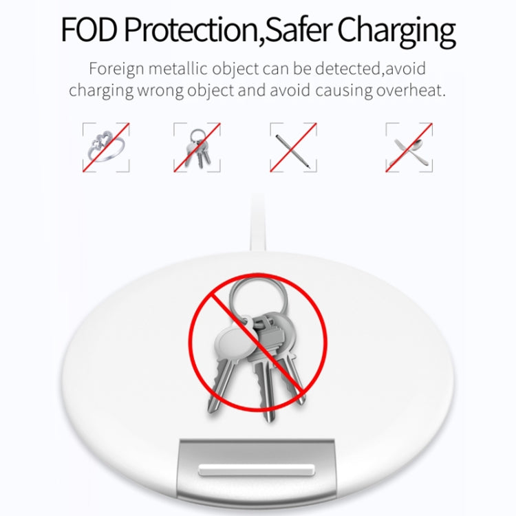 GY-Z6 QI 10W Folding Wireless Fast Charger with Mobile Phone Holder Function