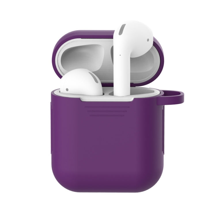 7 PCS Wireless Earphones Shockproof Silicone Protective Case for Apple AirPods 1 / 2