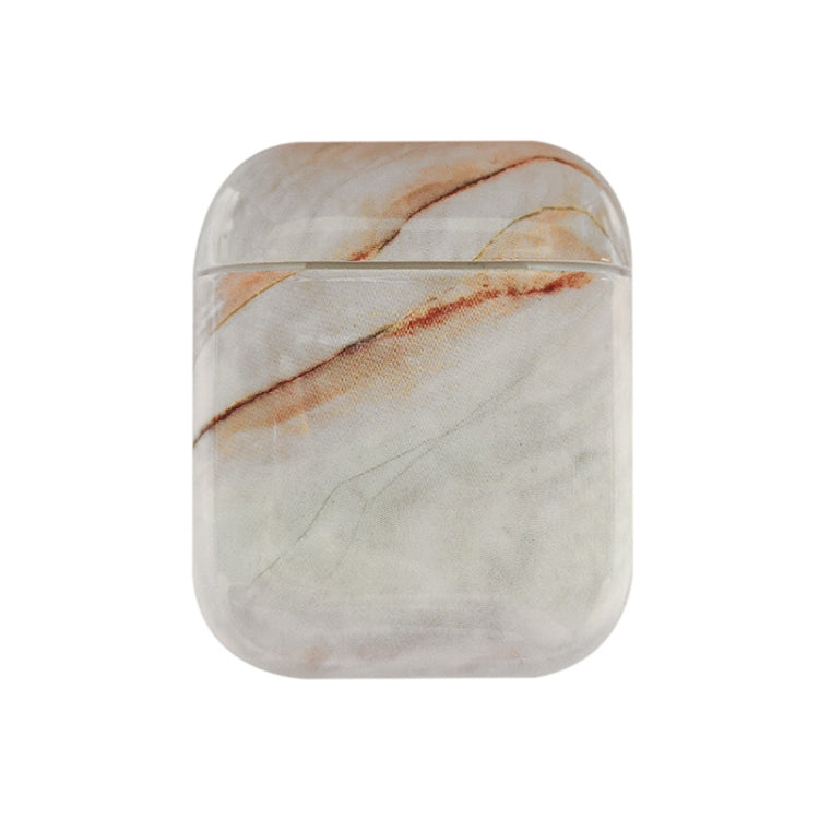 Wireless Earphones Marble Shockproof TPU Protective Case for Apple AirPods 1 / 2