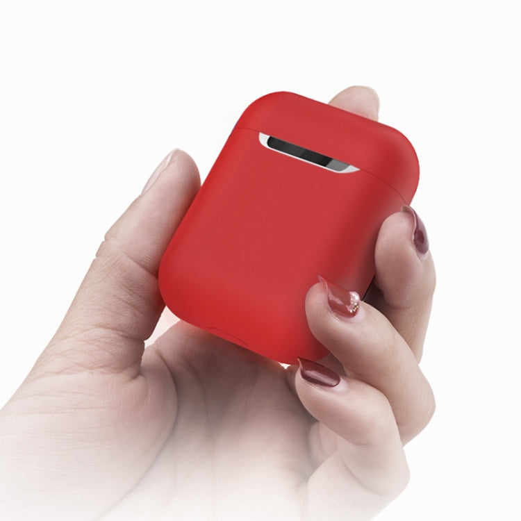 Wireless Earphones Shockproof Liquid Silicone Protective Case for Apple AirPods 1 / 2