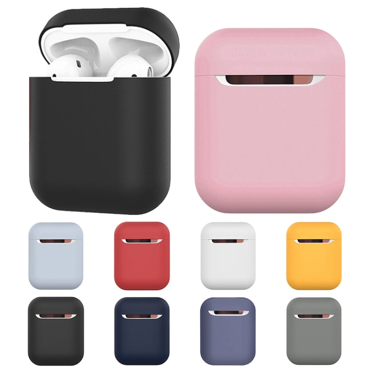 Wireless Earphones Shockproof Liquid Silicone Protective Case for Apple AirPods 1 / 2