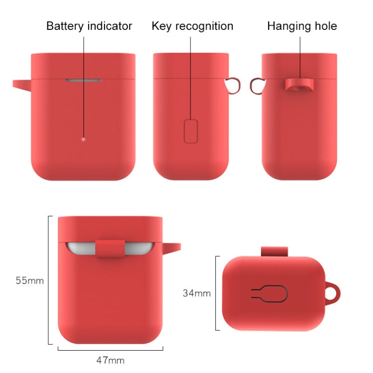 Silicone Earphones Charging Box Protective Case for Xiaomi Air