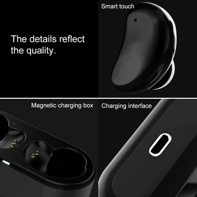 REMAX TWS-5 TWS Bluetooth 5.0 Smart Touch Wireless Bluetooth Earphone with Magnetic Charging Box, Support for Binaural Calls