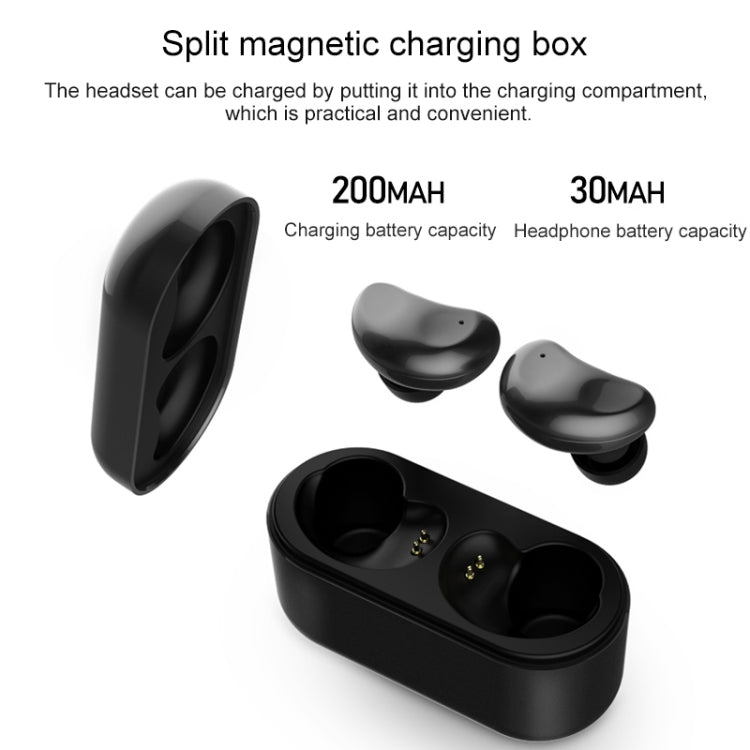 REMAX TWS-5 TWS Bluetooth 5.0 Smart Touch Wireless Bluetooth Earphone with Magnetic Charging Box, Support for Binaural Calls