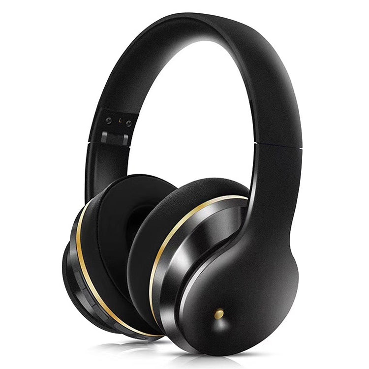 Noise Cancelling EL528 Foldable ANC Active Noise Cancelling Touch Bluetooth Headset, Supports Calling(Black)