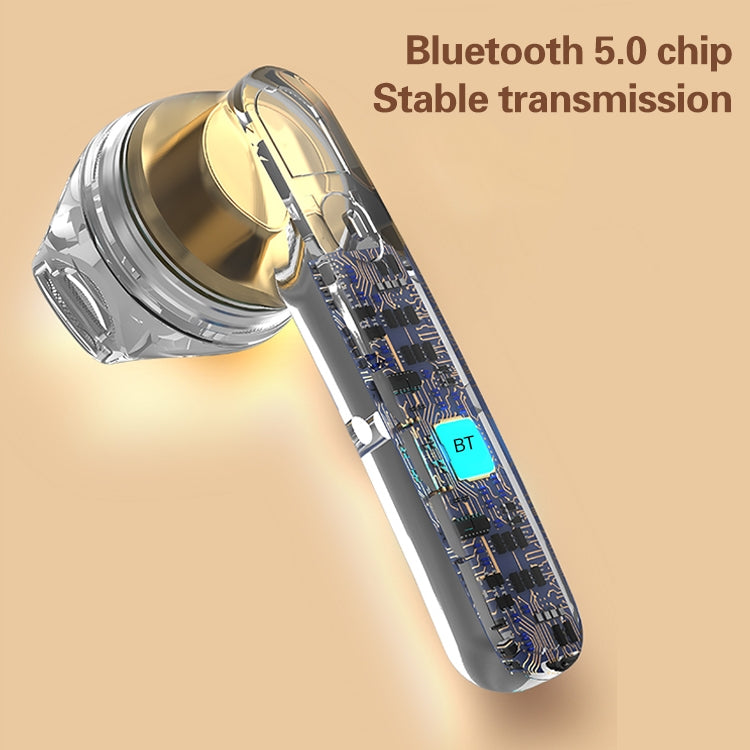 Z5 TWS Bluetooth 5.0 Touch Mini Wireless Bluetooth Earphone with Magnetic Charging Box, Support Call & Voice Assistant & IOS System Pop-up Window(Tarnish)