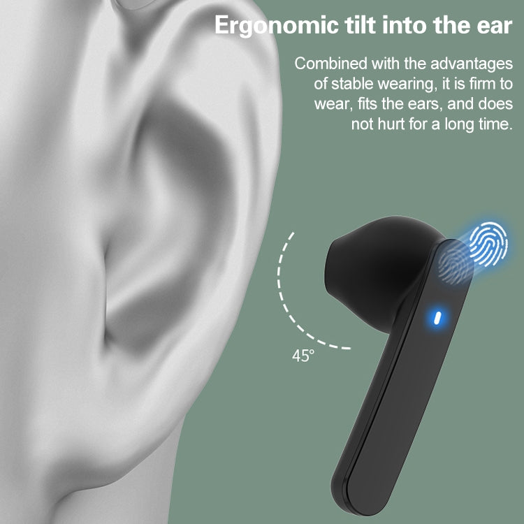 Z5 TWS Bluetooth 5.0 Touch Mini Wireless Bluetooth Earphone with Magnetic Charging Box, Support Call & Voice Assistant & IOS System Pop-up Window(Tarnish)
