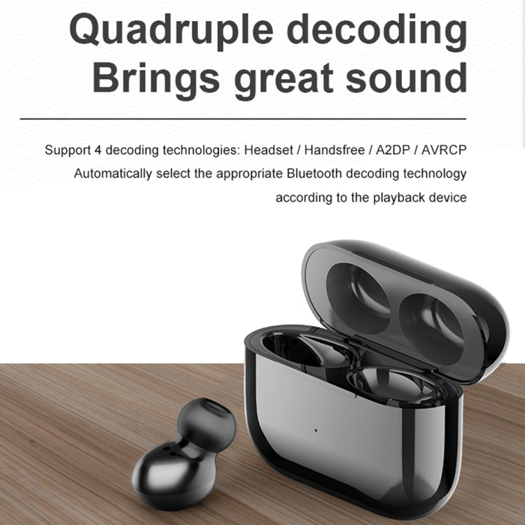 Air-3 Bluetooth 5.0 Business Style Wireless Bluetooth Earphone with Charging Case