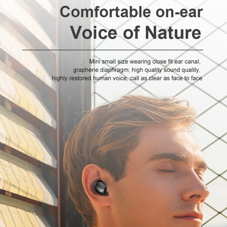 Air-3 Bluetooth 5.0 Business Style Wireless Bluetooth Earphone with Charging Case