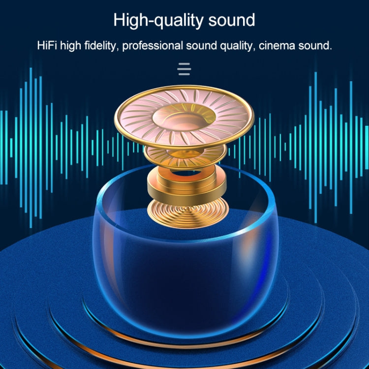 F9-5 Bluetooth 5.0 TWS Wireless Binaural Bluetooth Earphone with Charging Box & Support Call  & LED Digital Display