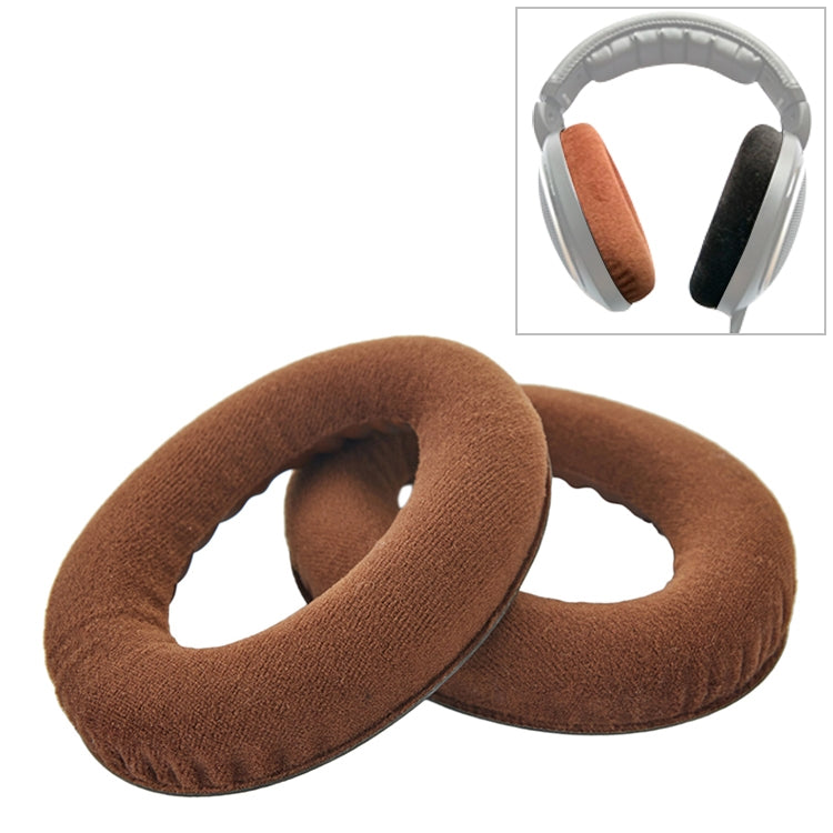 2 PCS For Sennheiser HD515 / HD555 / HD595 / HD598 / HD558 / PC360 Flannel Earphone Cushion Cover Earmuffs Replacement Earpads with Tone Tuning Cotton