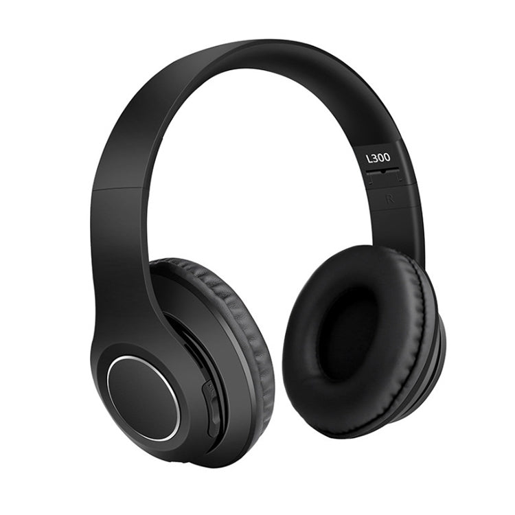 L300 Foldable Wireless Sports Stereo Bluetooth Headset, Supports HD Calling & TF Card & 3.5mm AUX