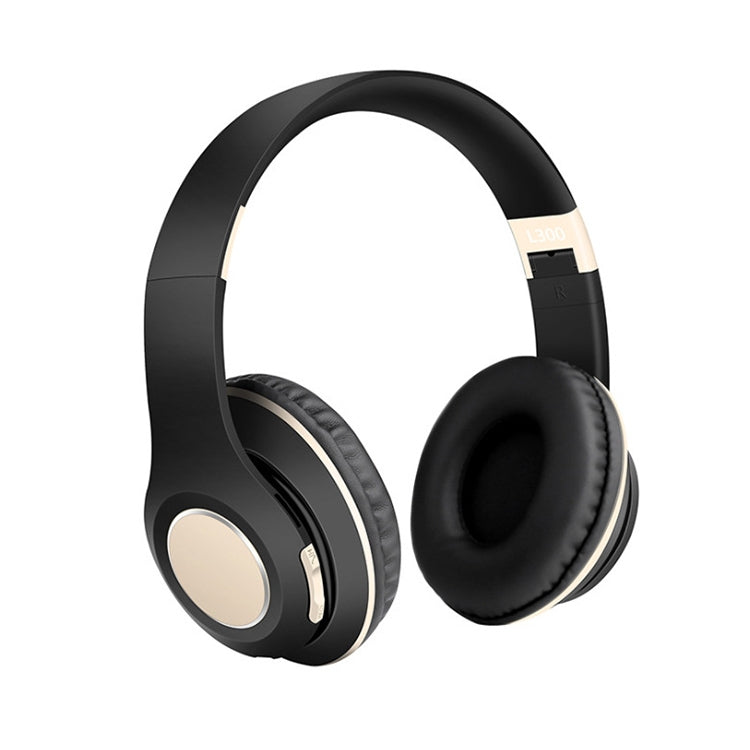 L300 Foldable Wireless Sports Stereo Bluetooth Headset, Supports HD Calling & TF Card & 3.5mm AUX