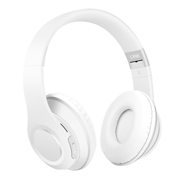 L300 Foldable Wireless Sports Stereo Bluetooth Headset, Supports HD Calling & TF Card & 3.5mm AUX