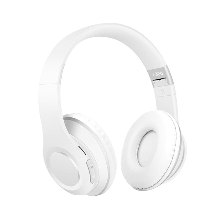 L300 Foldable Wireless Sports Stereo Bluetooth Headset, Supports HD Calling & TF Card & 3.5mm AUX