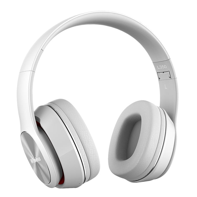 L350 Foldable Wireless Sports Stereo Bluetooth Headset, Supports IOS Power Display & HD Calling & FM & TF Card & 3.5mm AUX