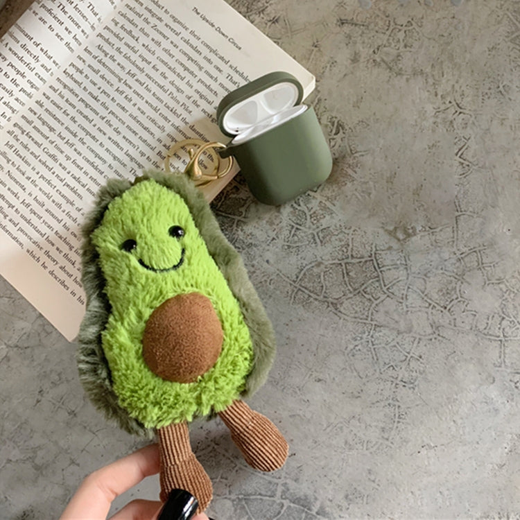 Wireless Earphones Shockproof Avocado Doll Silicone Protective Case for Apple AirPods 1 / 2