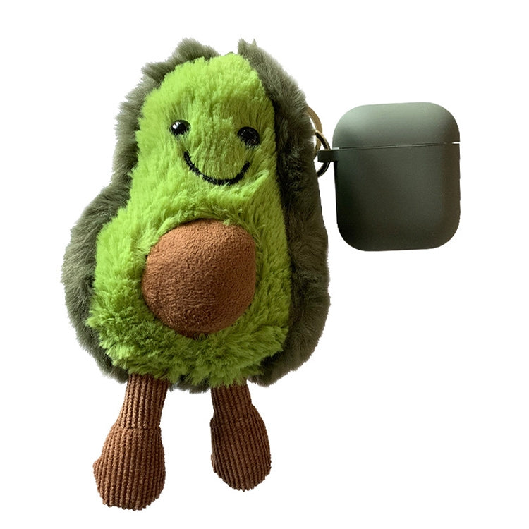 Wireless Earphones Shockproof Avocado Doll Silicone Protective Case for Apple AirPods 1 / 2