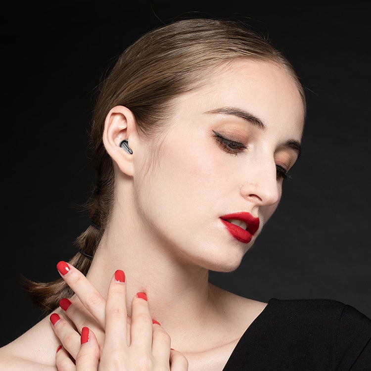 L13 IPX6 Waterproof Bluetooth 5.0 Wireless Stereo Bluetooth Earphone with Magnetic Charging Box, Supports Binaural Call & Voice Assistant