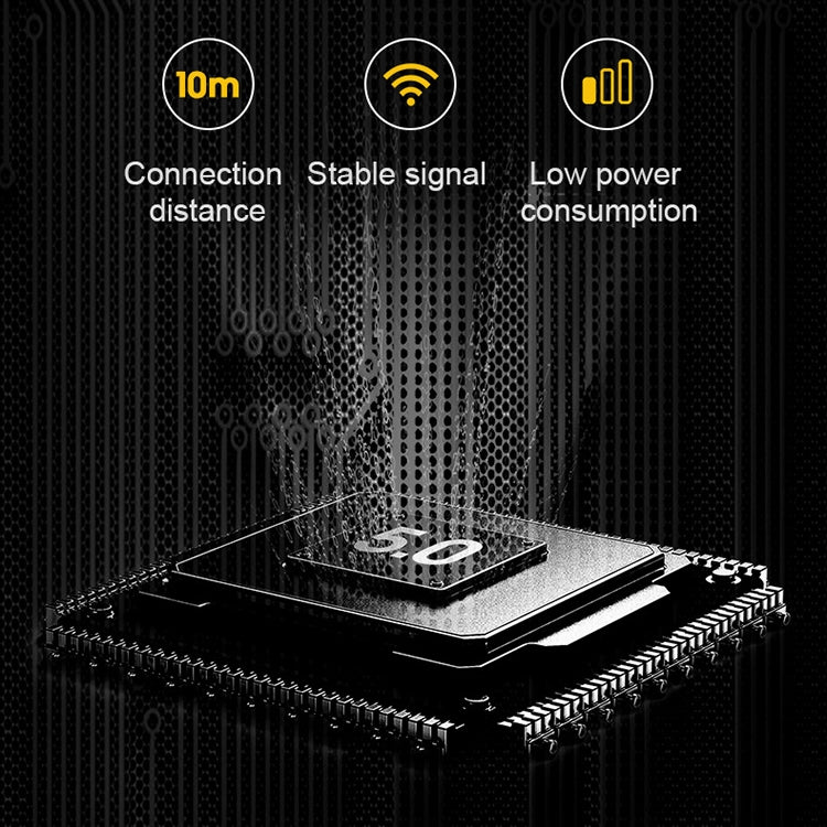 L13 IPX6 Waterproof Bluetooth 5.0 Wireless Stereo Bluetooth Earphone with Magnetic Charging Box, Supports Binaural Call & Voice Assistant