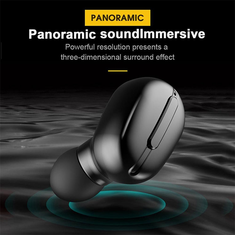 L13 IPX6 Waterproof Bluetooth 5.0 Wireless Stereo Bluetooth Earphone with Magnetic Charging Box, Supports Binaural Call & Voice Assistant