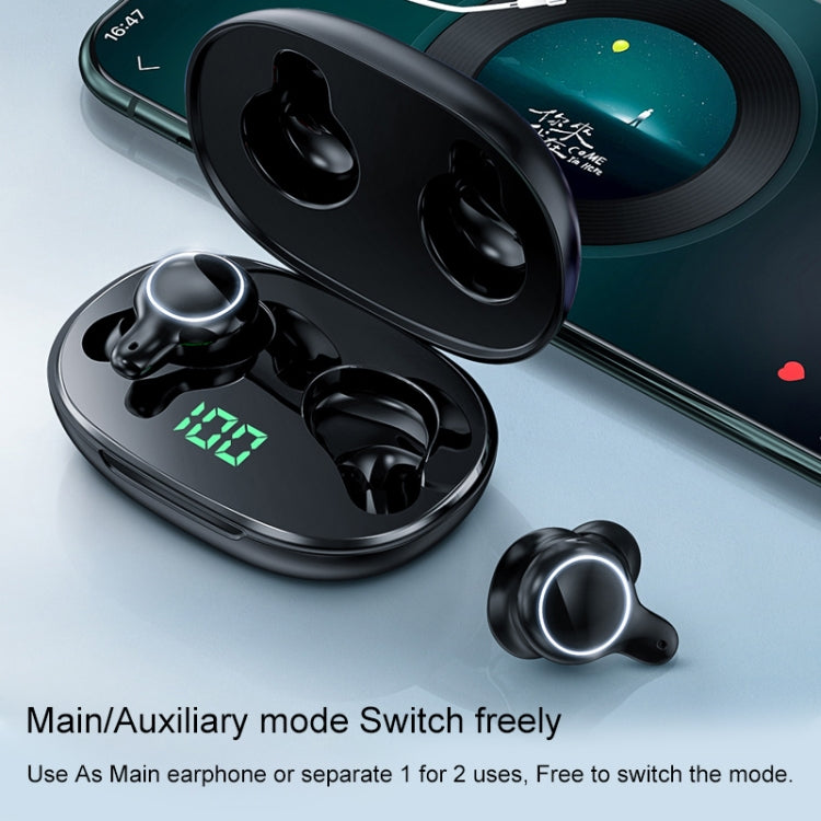 JOYROOM JR-T12 Bluetooth 5.0 LED Display TWS Bluetooth Earphone with Charging Box