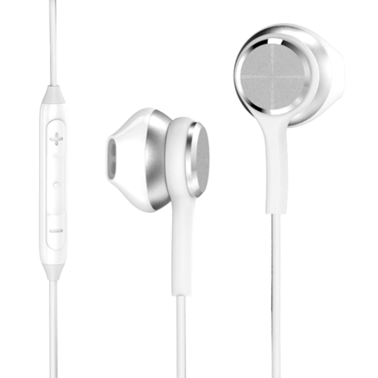 KIVEE KT-MT18 1.2m Wired In Ear 3.5mm Interface HiFi Stereo Earphones with Mic