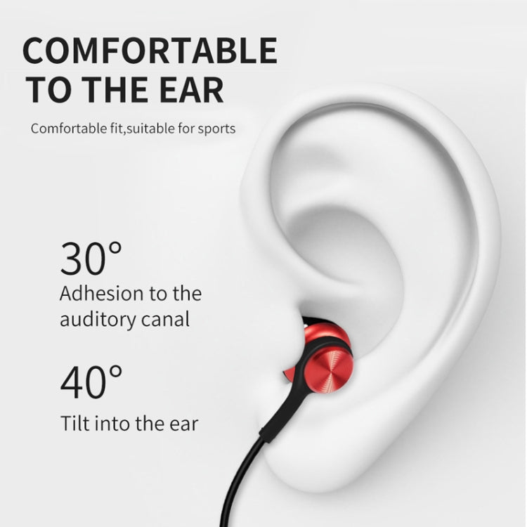 KIVEE KT-MT18 1.2m Wired In Ear 3.5mm Interface HiFi Stereo Earphones with Mic