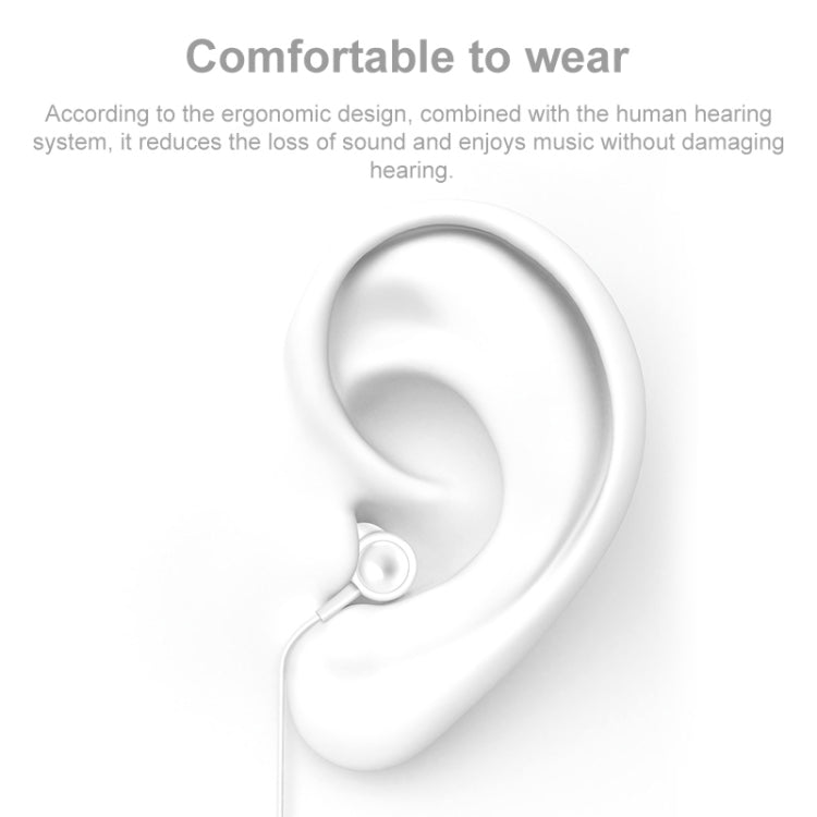 KIVEE KV-MT02 Candy 1.2m Wired In Ear 3.5mm Interface Stereo Earphones with Mic