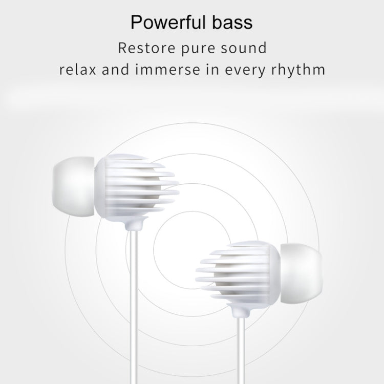 KIVEE KV-MT08 1.2m Wired In Ear 3.5mm Interface HiFi Stereo Earphones with Mic