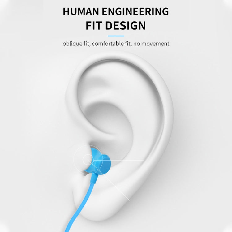KIVEE KV-MT20 1.2m Wired In Ear 3.5mm Interface Stereo Earphones with Mic