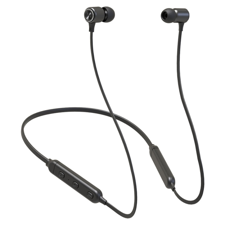 KIVEE KV-TW23 V5.0 Magnetic Adsorption Neck-mounted Stereo Sports Bluetooth Earphone, Support Hands-free