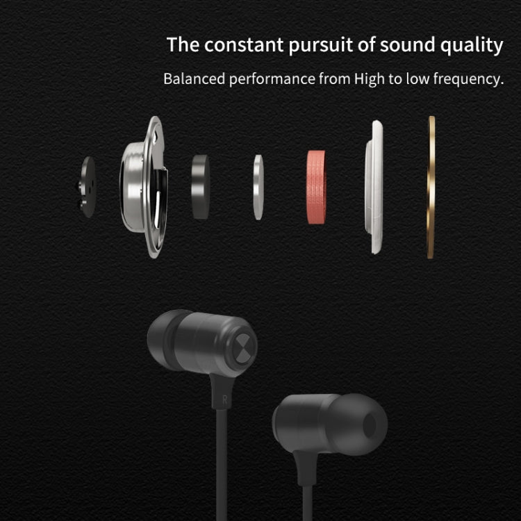 KIVEE KV-TW23 V5.0 Magnetic Adsorption Neck-mounted Stereo Sports Bluetooth Earphone, Support Hands-free