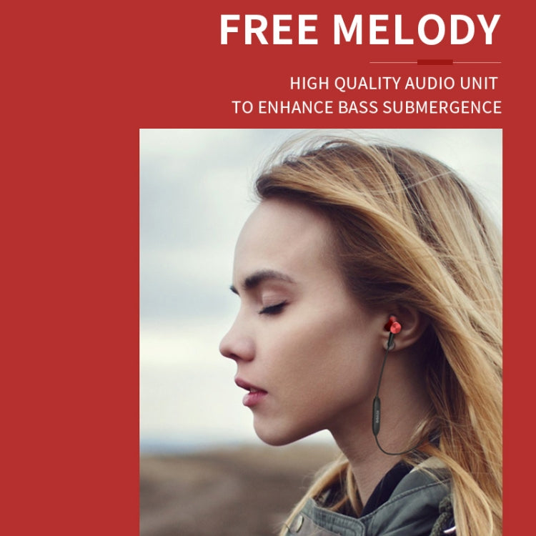 KIVEE KV-TW25 V5.0 Magnetic Adsorption Stereo Sports Bluetooth Earphone, Support Hands-free