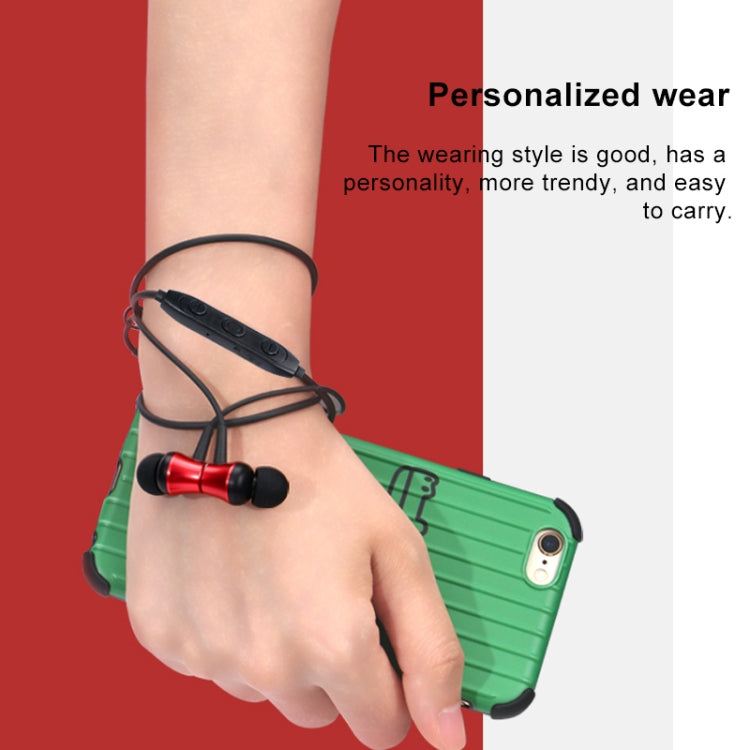 KIVEE KV-TW25 V5.0 Magnetic Adsorption Stereo Sports Bluetooth Earphone, Support Hands-free
