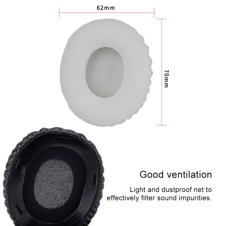 1 Pair Sponge Headphone Protective Case With Card Buckle for Sony MDR-10RC