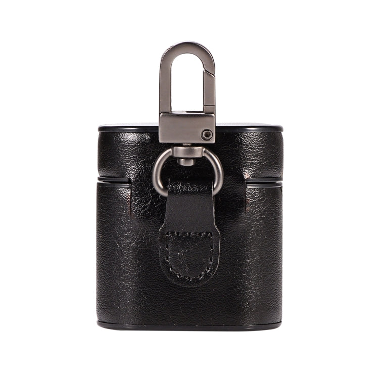 TPU Wireless Bluetooth Earphone Protective Case for Apple AirPods 1 / 2, with Metal Buckle