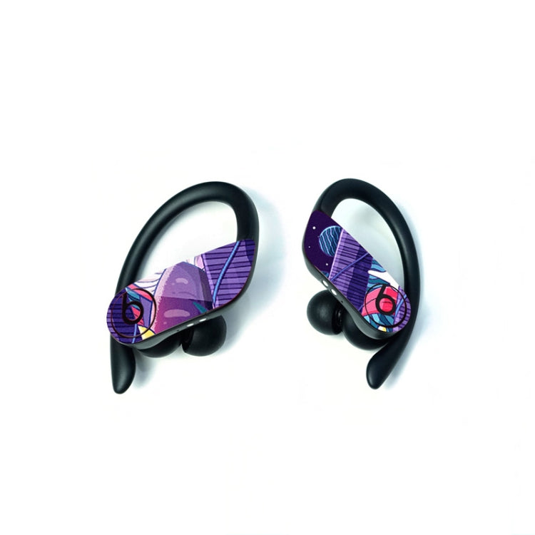 For Powerbeats Pro Starry Sky Pattern Wireless Bluetooth Earphone Protective Film Scratch-proof Sticker