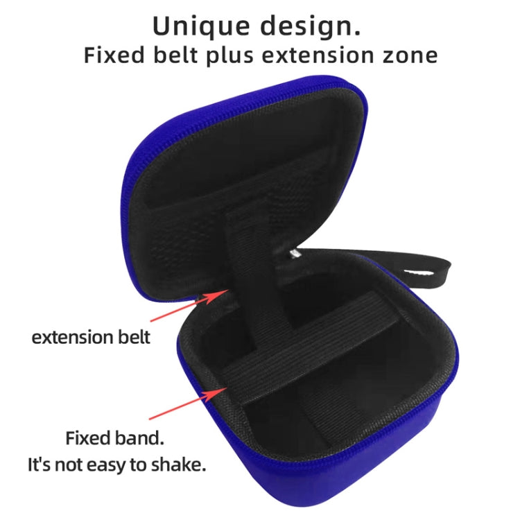 For Beats Powerbeats Pro Bluetooth Earphone Protective Case Dust-proof Waterproof Storage Box(Blue)