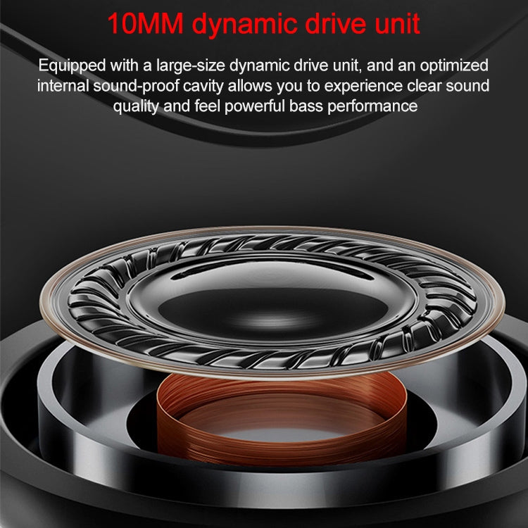 LP-BT88 Bluetooth Wire-Controlled HIFI Earphones Video Game Mobile Game Headset With Mic