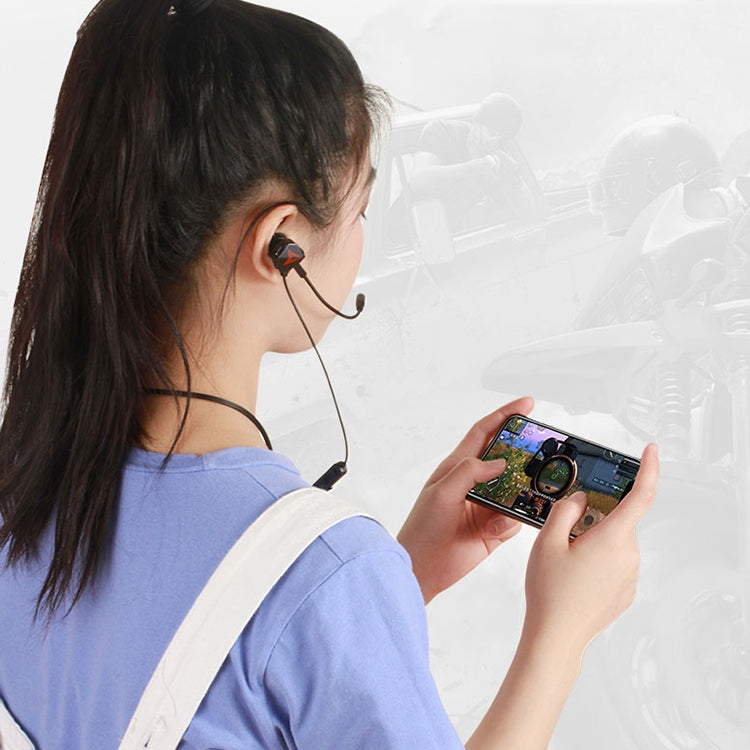 LP-BT88 Bluetooth Wire-Controlled HIFI Earphones Video Game Mobile Game Headset With Mic