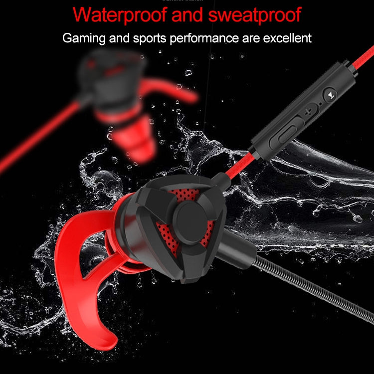 G9 1.2m Wired In Ear 3.5mm Interface Stereo Wire-Controlled HIFI Earphones Video Game Mobile Game Headset With Mic