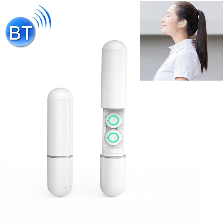 CYKE S10 TWS IPX6 Waterproof Bluetooth 5.0 Wireless Touch Bluetooth Earphone with Charging Box, Support Siri Function