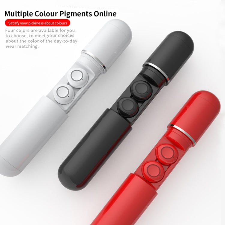 CYKE S10 TWS IPX6 Waterproof Bluetooth 5.0 Wireless Touch Bluetooth Earphone with Charging Box, Support Siri Function