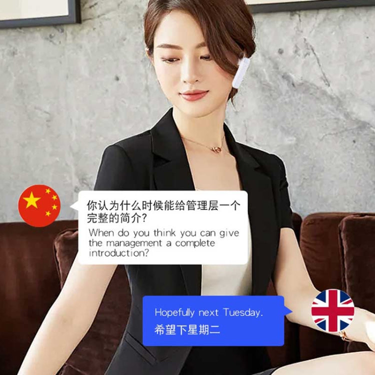 CYKE T2 TWS Bluetooth 5.0 Smart Wireless Bluetooth Earphone, Support Real-time Translation Function