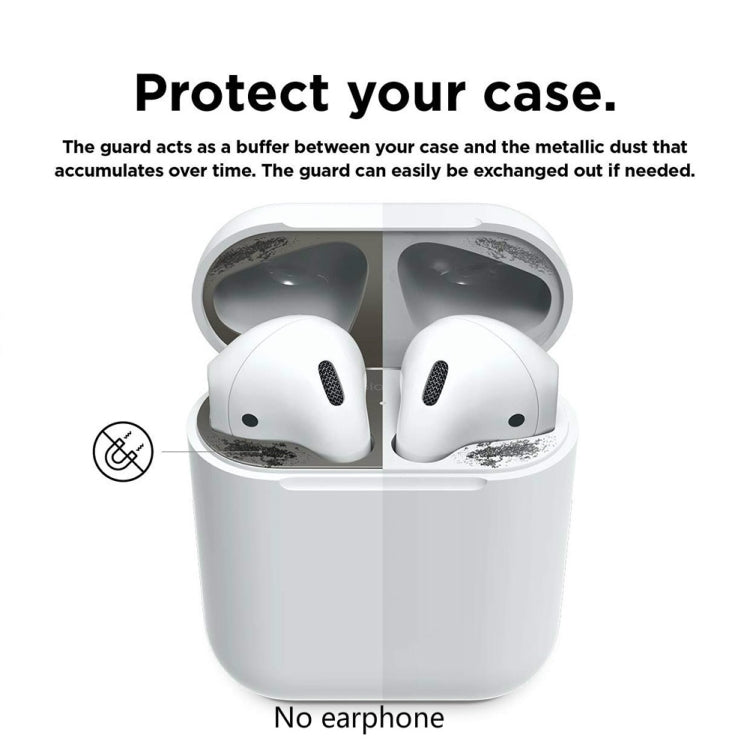 For AirPods Pro 3 Dustproof Inner Cover Frame Metal Sticker