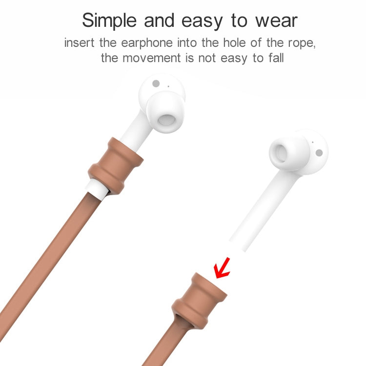 For Xiaomi Air Earphone Silicone Lanyard Anti-lost Rope